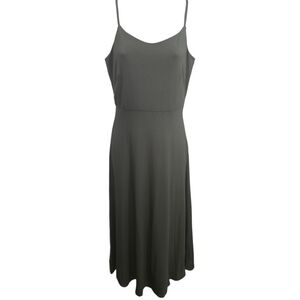 NWT Loft Strappy Smocked Back A-Line Midi Dress